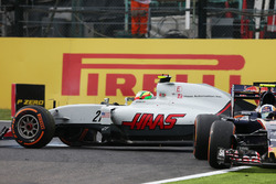 Esteban Gutierrez, Haas F1 Team VF-16, testacoda