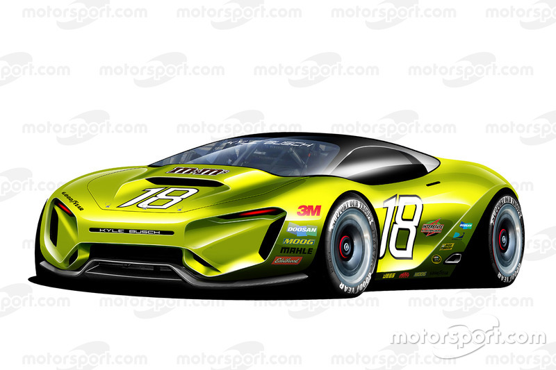 Fantasy NASCAR design of the future