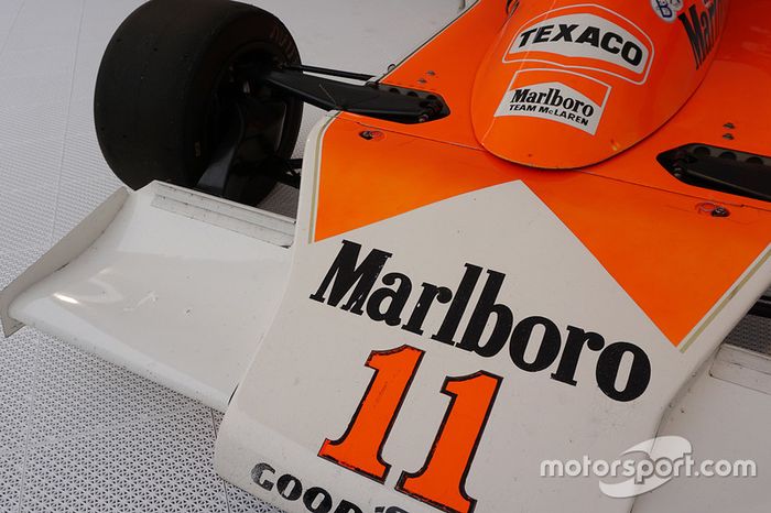 El McLaren M23 de Emerson Fittipaldi