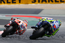 Marc Marquez, Repsol Honda Team, Valentino Rossi, Yamaha Factory Racing