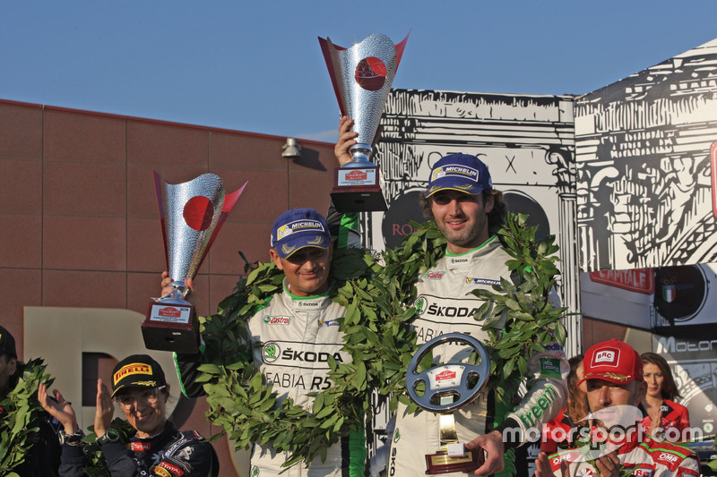 Umberto Scandola e Guido d'Amore, Skoda Fabia R5, Skoda Motor Sport Italia