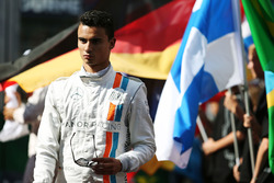Pascal Wehrlein, Manor Racing op de grid