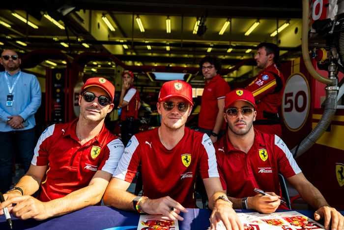 #50 Ferrari AF Corse Ferrari 499P: Антонио Фуоко, Мигель Молина, Никлас Нильсен