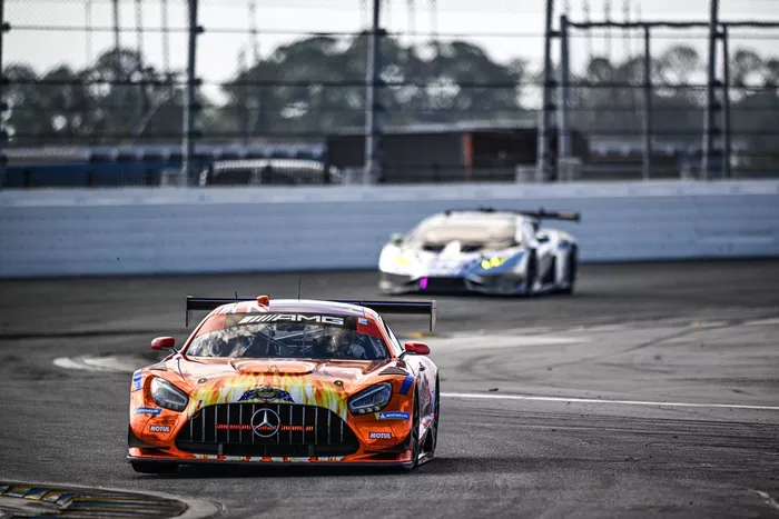 #75 75 Express Mercedes AMG-GT3: Kenny Habul, Will Power