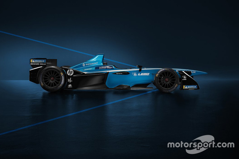 Nueva decoración de Renault e.Dams