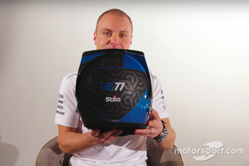 Valtteri Bottas, Mercedes AMG F1 présente son nouveau casque