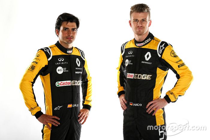 Carlos Sainz Jr., Nico Hulkenberg, Renault Sport F1 Team