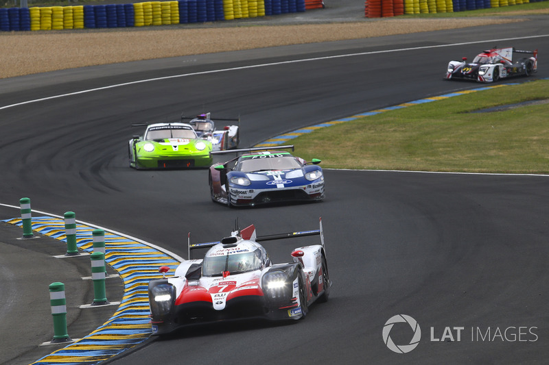 #7 Toyota Gazoo Racing Toyota TS050: Mike Conway, Kamui Kobayashi, Jose Maria Lopez, Fernando Alonso, Anthony Davidson