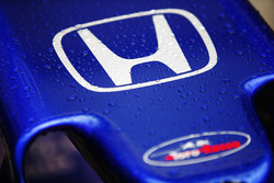 The Honda badge on the nose of the Toro Rosso STR13