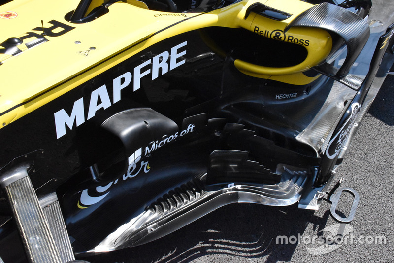 Sidepods del Renault Sport F1 Team RS 18