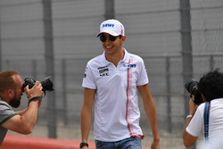Esteban Ocon, Force India F1 on the drivers parade
