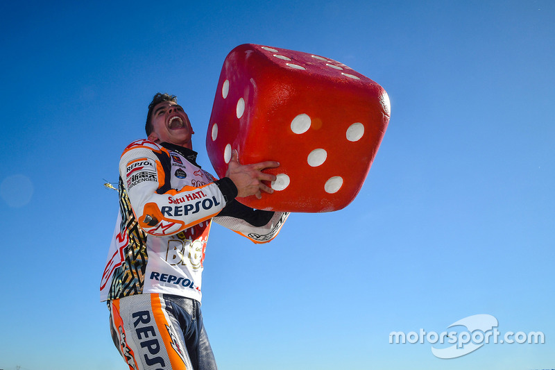 Il Campione del Mondo Marc Marquez, Repsol Honda Team festeggia