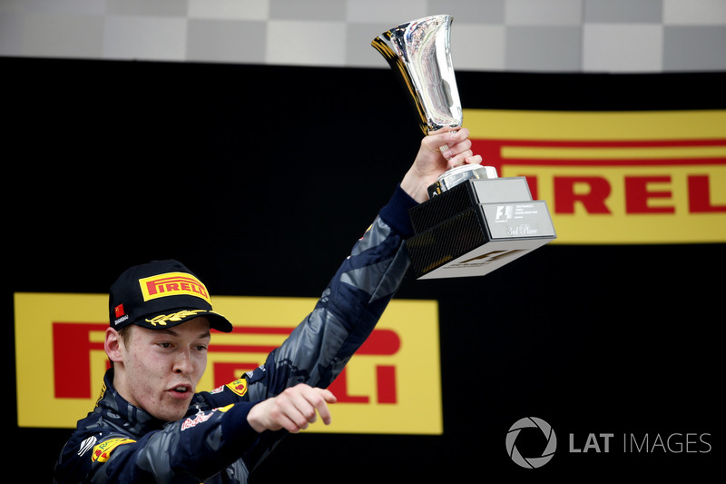 Podyum: 3. Daniil Kvyat, Red Bull Racing