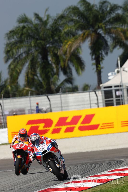 Andrea Dovizioso, Ducati Team, Marc Marquez, Repsol Honda Team