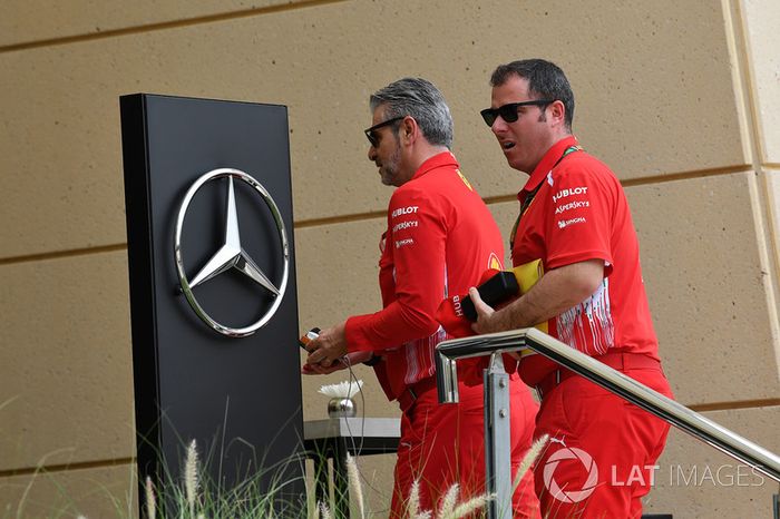 Maurizio Arrivabene, director del equipo Ferrari