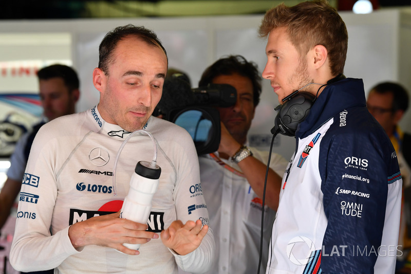 Robert Kubica, Williams and Sergey Sirotkin, Williams