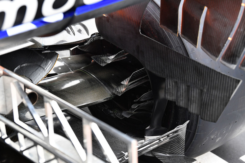 McLaren MCL33 rear brake duct detail