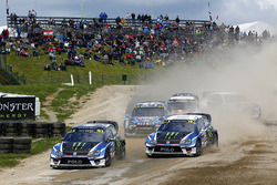Petter Solberg, PSRX Volkswagen Sweden, VW Polo GTi, Johan Kristoffersson, Volkswagen Team Sweden, VW Polo GTi