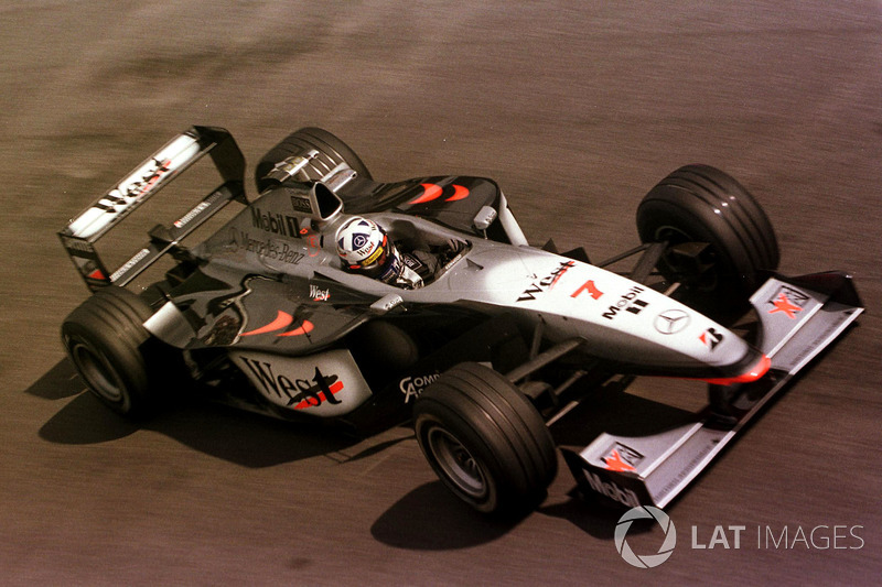 10: David Coulthard: 164 GPs (66,67% dos disputados)