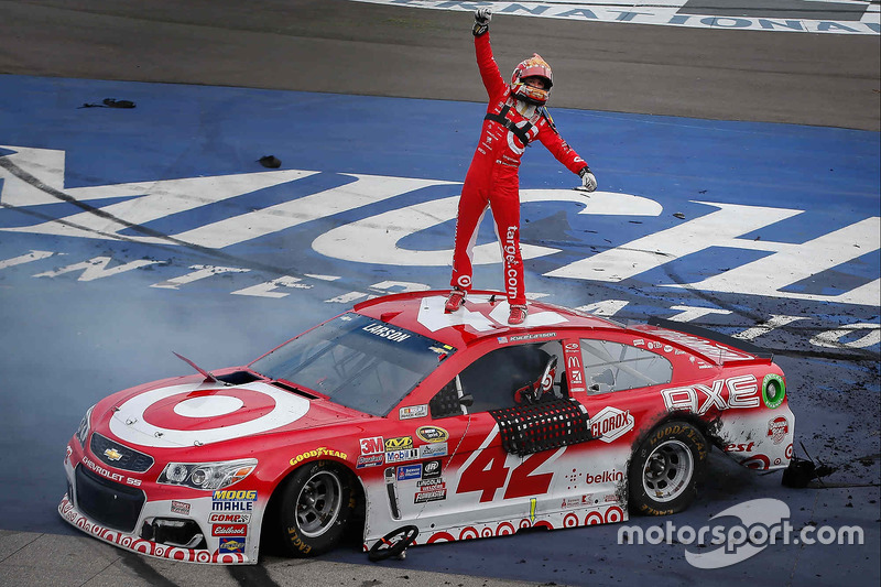 Yarış galibi Kyle Larson, Chip Ganassi Racing Chevrolet