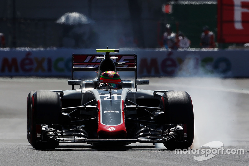 Verbremser: Esteban Gutierrez, Haas F1 Team VF-16