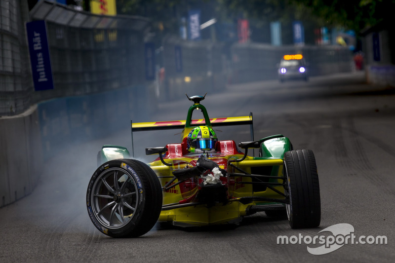 Kecelakaan Lucas di Grassi, ABT Schaeffler Audi Sport