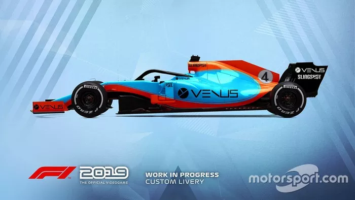 F1 2019 custom livery