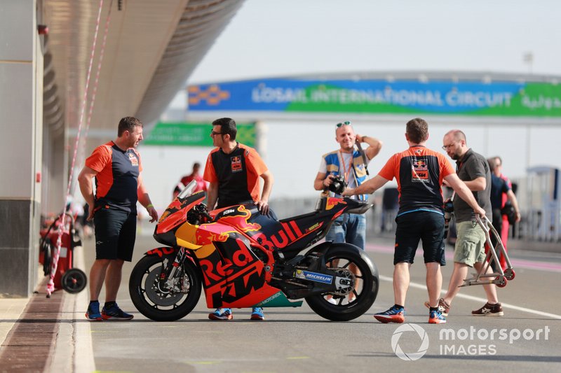 La moto di Pol Espargaro, Red Bull KTM Factory Racing
