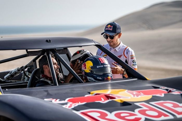 Nasser Al Attiyah y Jorge Lorenzo