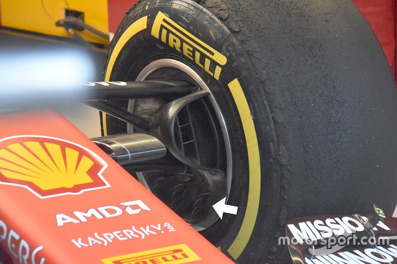 Ferrari technical detail