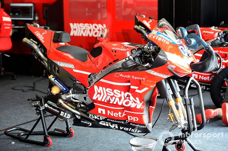 Ducati Team, dettaglio del forcellone
