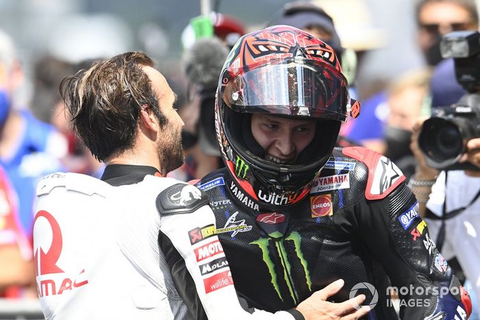Ganador Fabio Quartararo, Yamaha Factory Racing, Johann Zarco, Pramac Racing