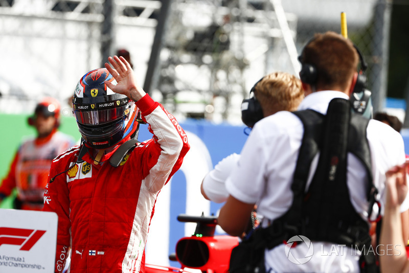 El hombre de la pole: Kimi Raikkonen, Ferrari