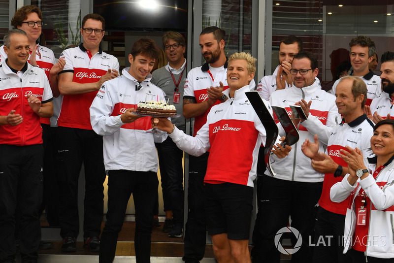 Perayaan ulang tahun ke-28 Marcus Ericsson, Sauber