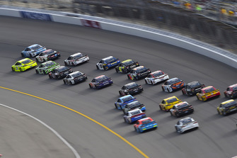 Renn-Action auf dem Michigan International Speedway