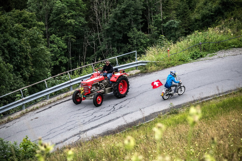 Teilnehmer am Alpenbrevet