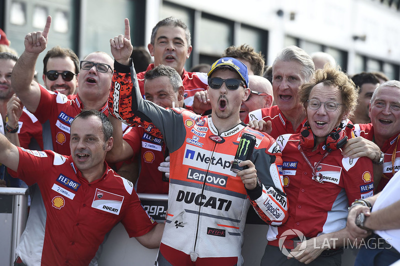 Володар поул-позиції Хорхе Лоренсо, Ducati Team