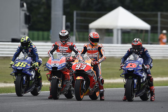 Valentino Rossi, Yamaha Factory Racing, Jorge Lorenzo, Ducati Team, Marc Marquez, Repsol Honda Team, Maverick Viñales, Yamaha Factory Racing