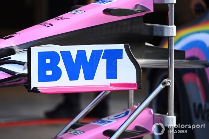 Detalles técnicos del Racing Point 