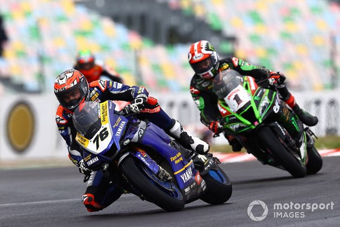 Loris Baz, Ten Kate Racing Yamaha, Jonathan Rea, Kawasaki Racing Team, Chaz Davies, ARUBA.IT Racing Ducati