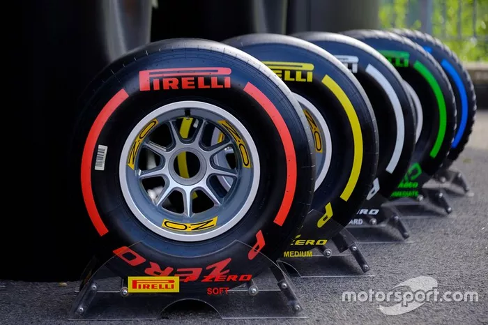 Rango de colores de los Pirelli