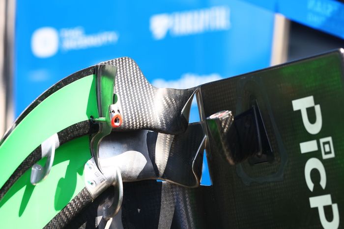 Detalles técnicos de Sauber