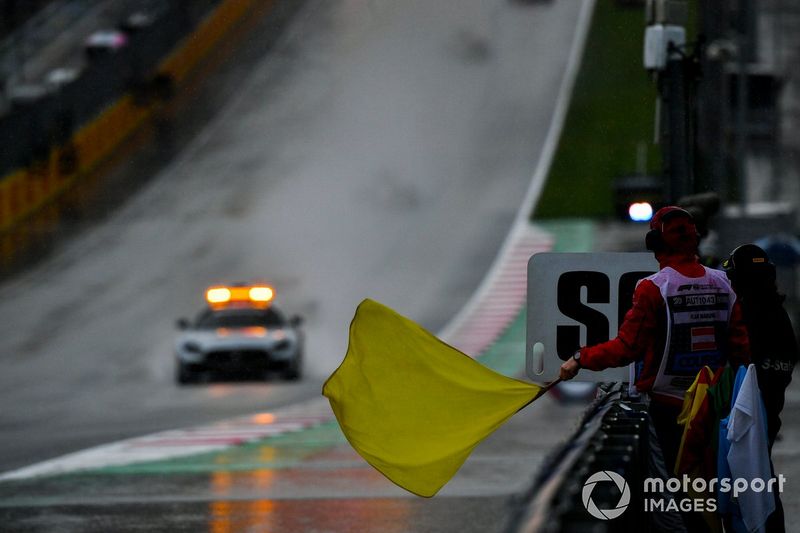Bandera amarilla y Safety Car