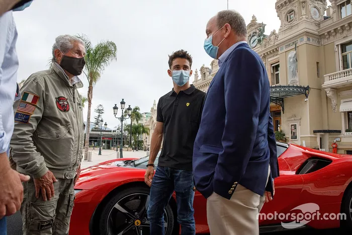Claude Lelouch, Charles Leclerc, Ferrari, Alberto II, Príncipe de Mónaco