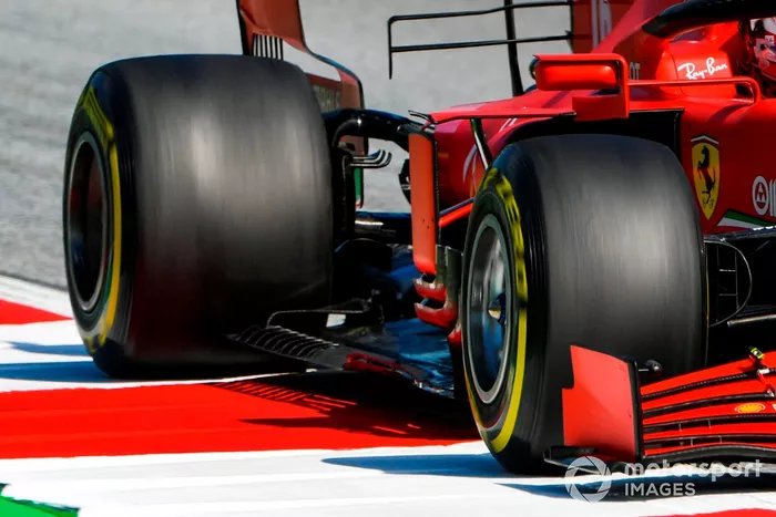 Charles Leclerc, Ferrari SF1000, floor