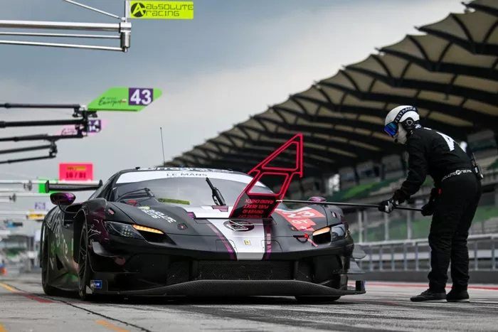 #23 Absolute Racing Ferrari 296 GT3: Carl Wattana Bennett, Gregory Bennett, Chris Van Der Drift