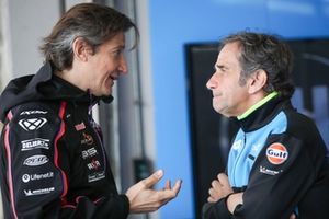 Massimo Rivola, Director Deportivo de Aprilia, Davide Brivio, Team Manager de Trackhouse Racing
