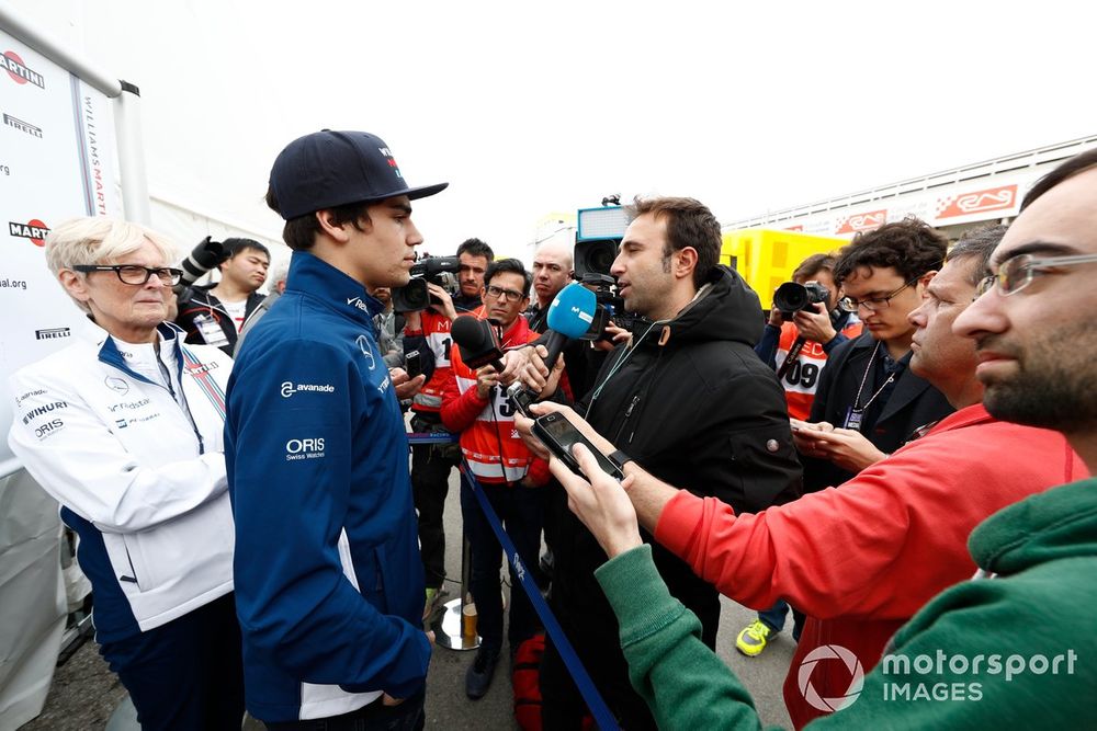 After a spell as Stroll's press officer, Bradshaw now works with circuits