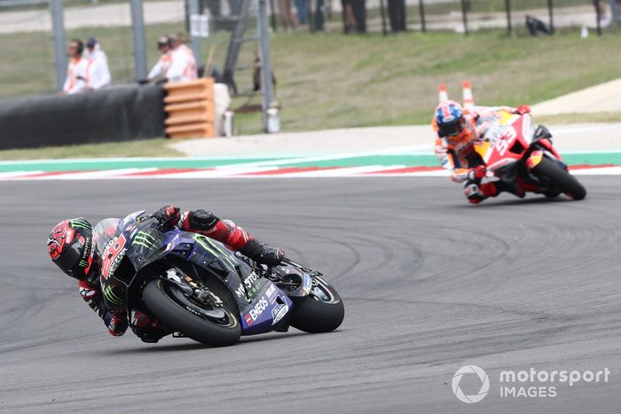 Fabio Quartararo, Yamaha Factory Racing, Marc Marquez, Repsol Honda Team