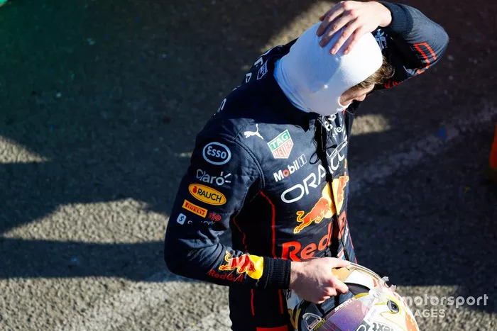 Max Verstappen, Red Bull Racing, tras retirarse de la carrera